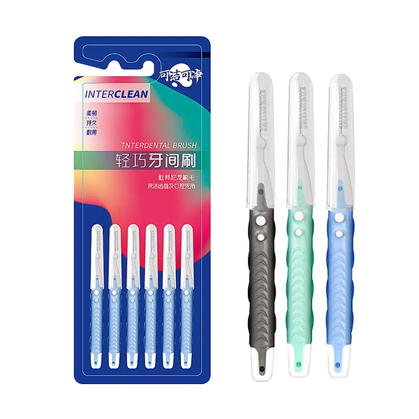 Dupont Nylon Bristles Fleksibel Berus Interdental Lama